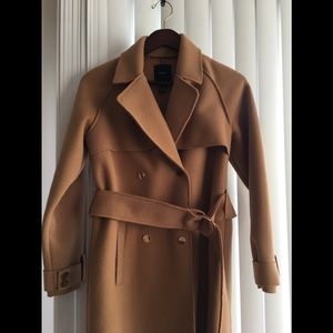 Elegant Forever21 Felt Trench Coat 🧥